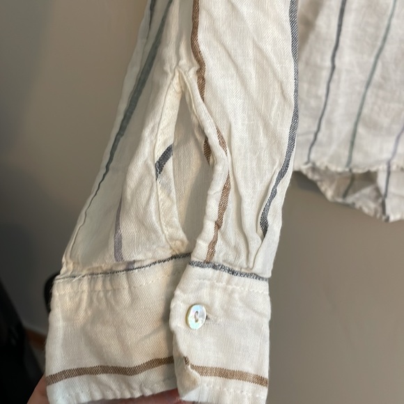 Artisan NY 100% Linen Top - Picture 4 of 10